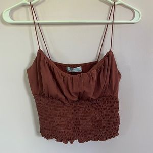 Urban Outfitters top, Terracott, Size S, Never Worn